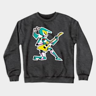 Punk Rock Princessbot Crewneck Sweatshirt